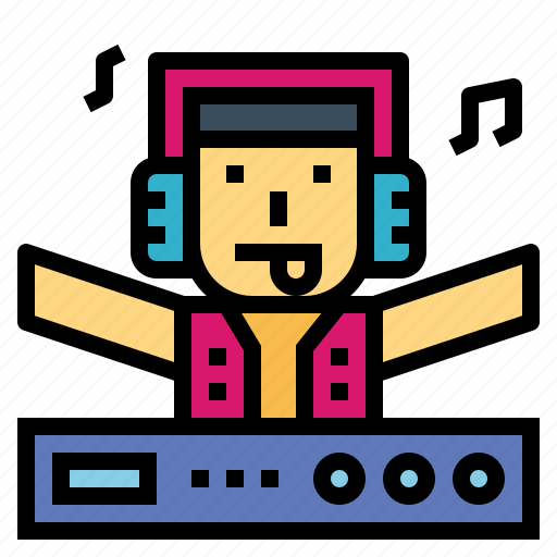 Disc, dj, jockey, music, party icon - Download on Iconfinder