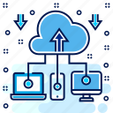 cloud, service, database, host, hosting, upload