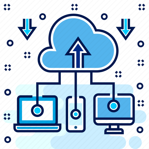 Cloud, service, database, host, hosting, upload icon - Download on Iconfinder