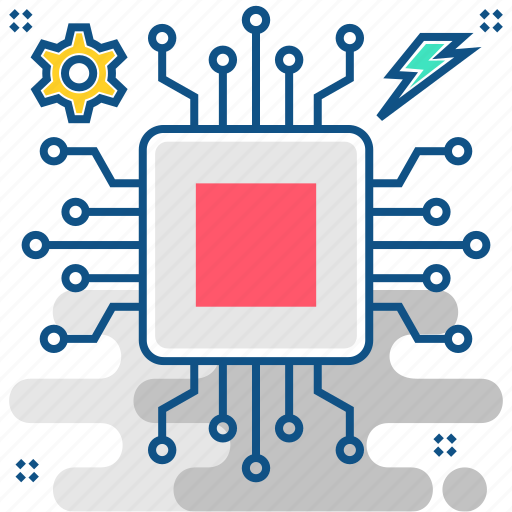 Chip, computer, cpu, electronic, processor icon - Download on Iconfinder