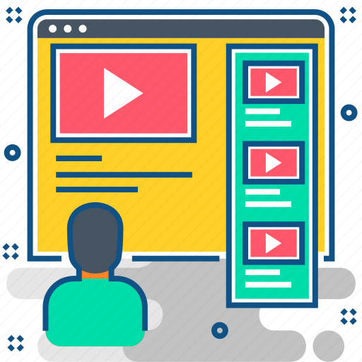 Media, player, youtube, multimedia, tutorial, tutorials, video icon - Download on Iconfinder