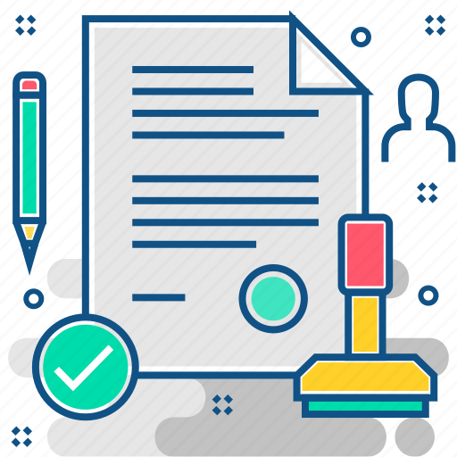 Document, right, agreement, confirmation, letter, paper icon - Download on Iconfinder