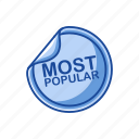 badge, best seller, most popular, top