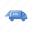 delivery, delivery truck, shipping, truck 