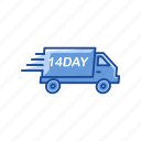 delivery, delivery truck, shipping, truck
