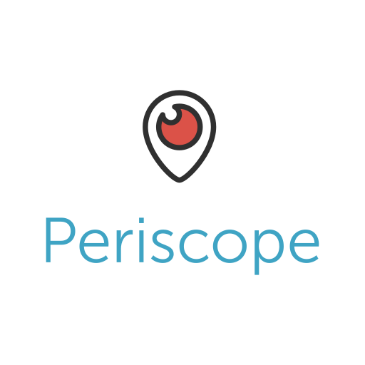 Logo, periscope, social media, video icon - Free download