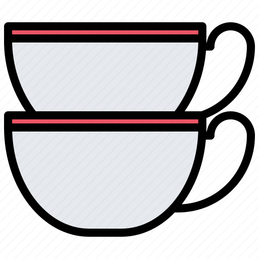 Cup, dinnerware, dishes, porcelain icon - Download on Iconfinder