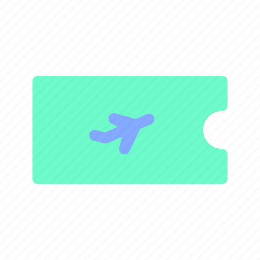Airplane, flight, pass, plane, ticket, travel, trip icon - Download on Iconfinder