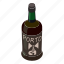 alcohol, bottle, isometric, logo, object, port, wine 