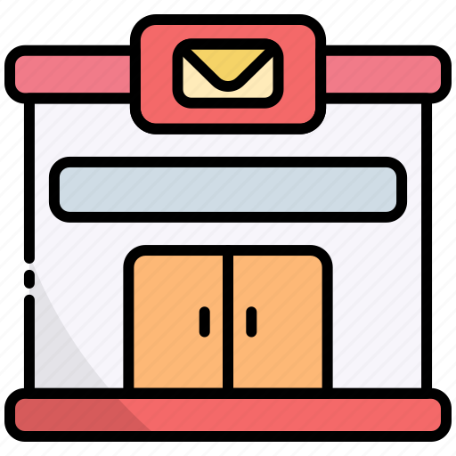 Post, office, post office, mail, letter icon - Download on Iconfinder