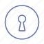 access, keyhole, lock, login, security 