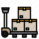 box, cart, delivery, package, postal