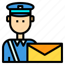 letter, mail, postal, postman, send