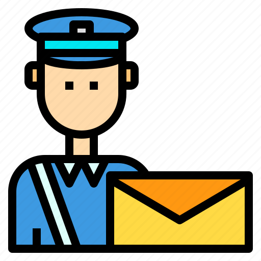 Letter, mail, postal, postman, send icon - Download on Iconfinder