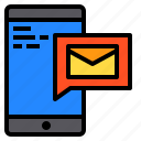 mail, message, mobile, notification, smartphone