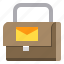 bag, delivery, envelope, mail, package, postal, transport 
