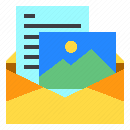 Envelope, letter, mail, photo, postal icon - Download on Iconfinder