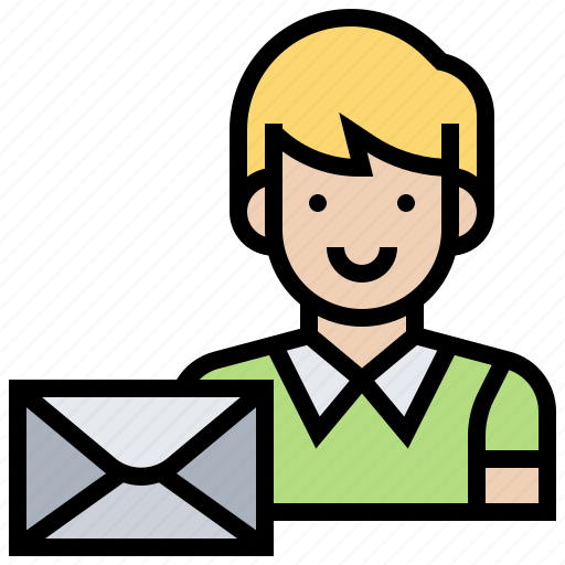Addressee, letter, mail, receiver, sender icon - Download on Iconfinder