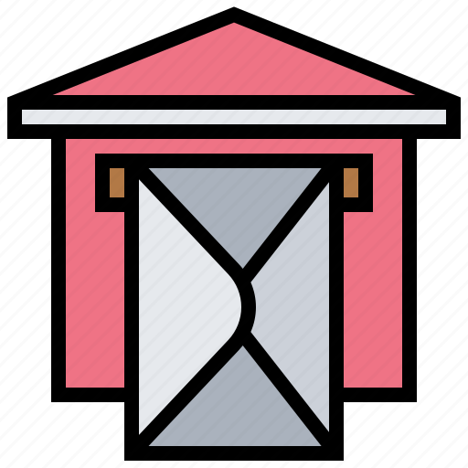 Envelope, home, letter, mailbox, receive icon - Download on Iconfinder