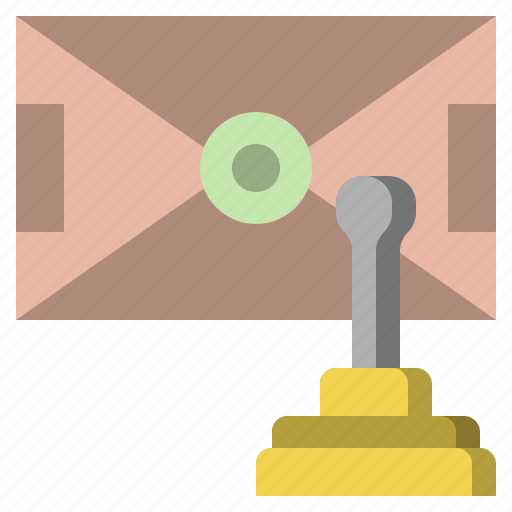 Mail, material, miscellaneous, office, post, seal, stamps icon - Download on Iconfinder