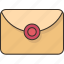 seals, wax, letter, mail, envelope 