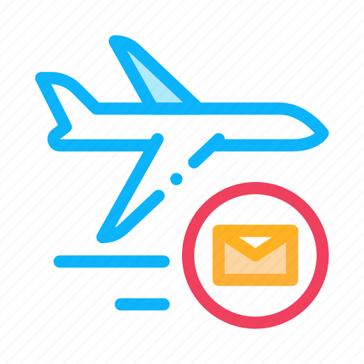 Airplane, company, delivery, postal, transportation icon - Download on Iconfinder