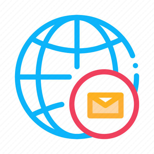 Company, globe, postal, transportation icon - Download on Iconfinder