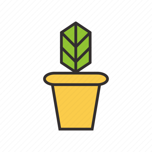 Flower, garden, plant, gardening, pot, gardener, green icon - Download on Iconfinder