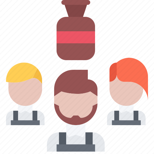 Pot, group, team, people, apron, pottery, potter icon - Download on Iconfinder