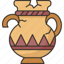 pottery, ancient, amphora, earthenware, archeology
