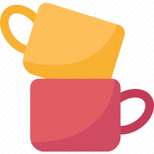 Cups, mugs, ceramic, kitchen, tableware icon - Download on Iconfinder