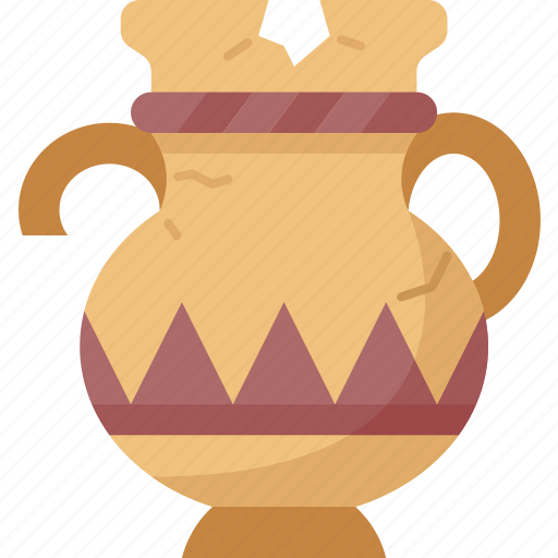 Pottery, ancient, amphora, earthenware, archeology icon - Download on Iconfinder