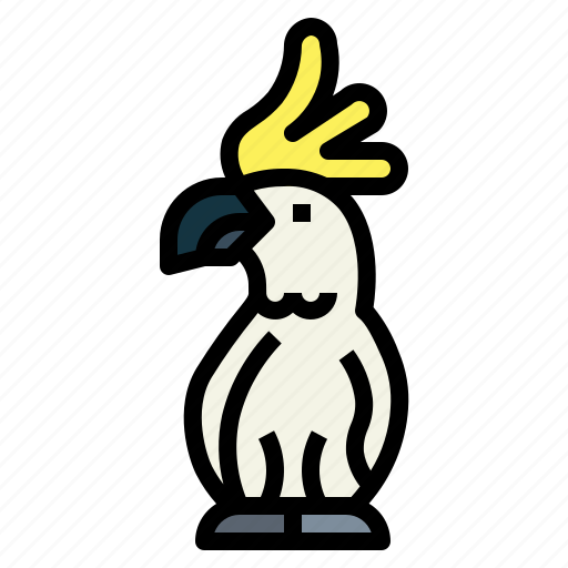 Animal, cockatoo, poultry, wildlife, bird icon - Download on Iconfinder