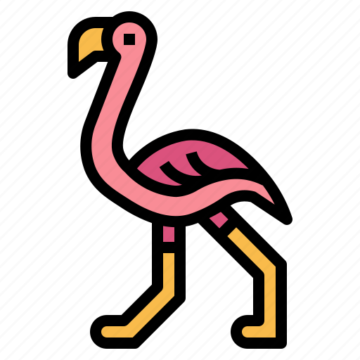 Animal, poultry, flamingo, wildlife, bird icon - Download on Iconfinder