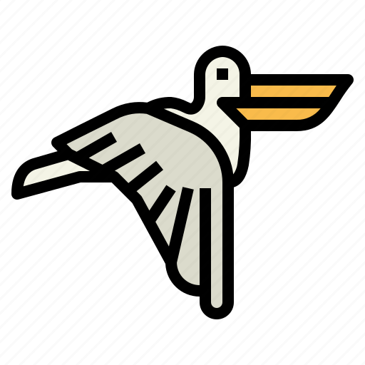 Animal, poultry, pelecanus, wildlife, bird icon - Download on Iconfinder