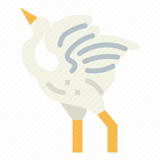 Wildlife, crane, animal, bird, poultry icon - Download on Iconfinder