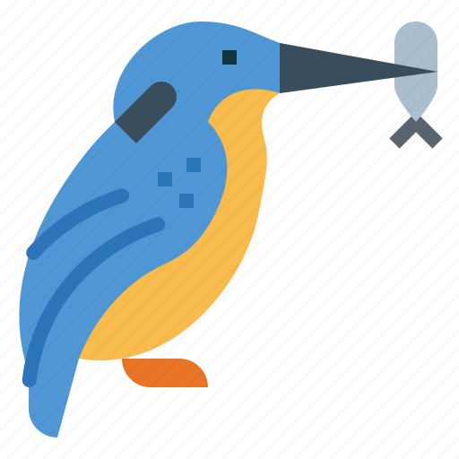 Wildlife, kingfisher, animal, bird, poultry icon - Download on Iconfinder