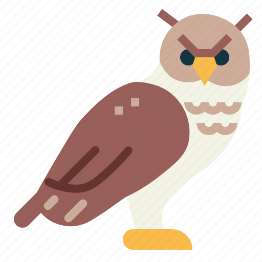 Owl, wildlife, animal, bird, poultry icon - Download on Iconfinder