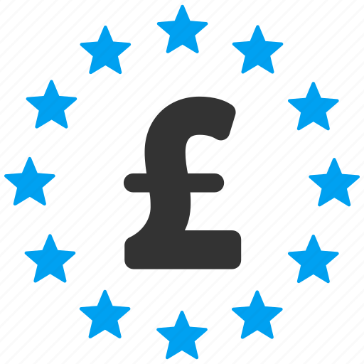 Bank, business, financial, money, pound sterling, stars, wealth icon - Download on Iconfinder