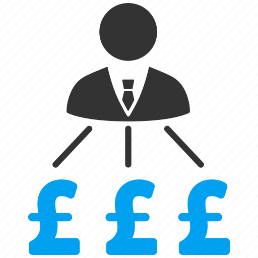 Boss, business man, businessman, cash flow, expenses, payments, pound sterling icon - Download on Iconfinder
