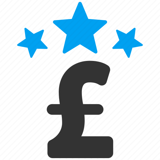 Business, cost, finance, gold star, money, pound sterling, stars icon - Download on Iconfinder
