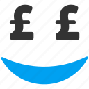 businessman, happiness, positive, pound sterling, smile, smiley, trader