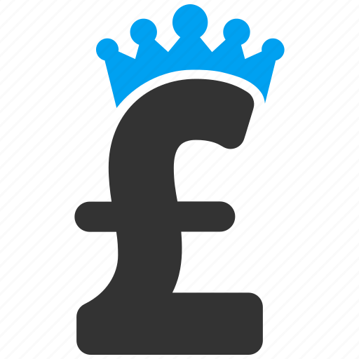 Business, crown, financial lord, imperial, king, pound sterling, royal icon - Download on Iconfinder