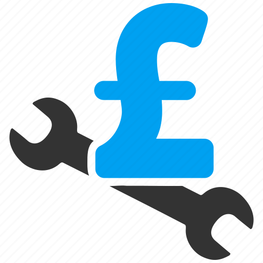 Business, cost, pound sterling, repair price, settings, support, tools icon - Download on Iconfinder