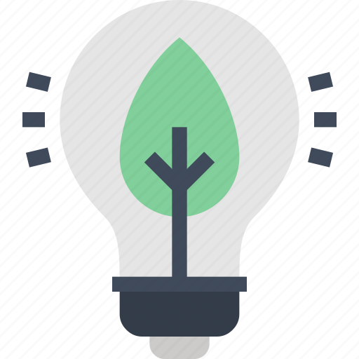 Bulb, ecology, energy, green, light, nature, plant icon - Download on Iconfinder