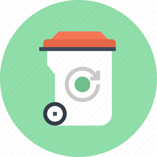 Bin, garbage, recycle, recycling, reduction, trash, waste icon - Download on Iconfinder