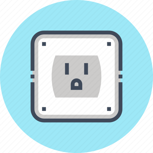 Electric, electricity, energy, outlet, plug, power, socket icon - Download on Iconfinder