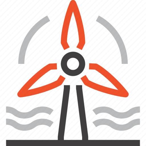 Ecology, electricity, energy, industry, power, turbine, wind icon - Download on Iconfinder