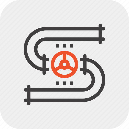 Fossil, fuel, gas, oil, pipe, pipeline, transportation icon - Download on Iconfinder