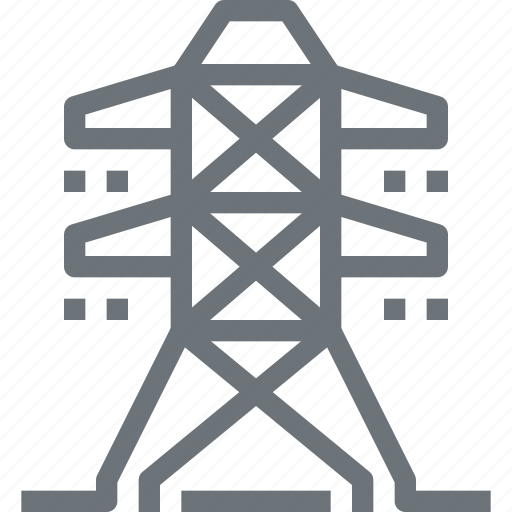 City, electricity, energy, industry, power, powerline, tower icon - Download on Iconfinder